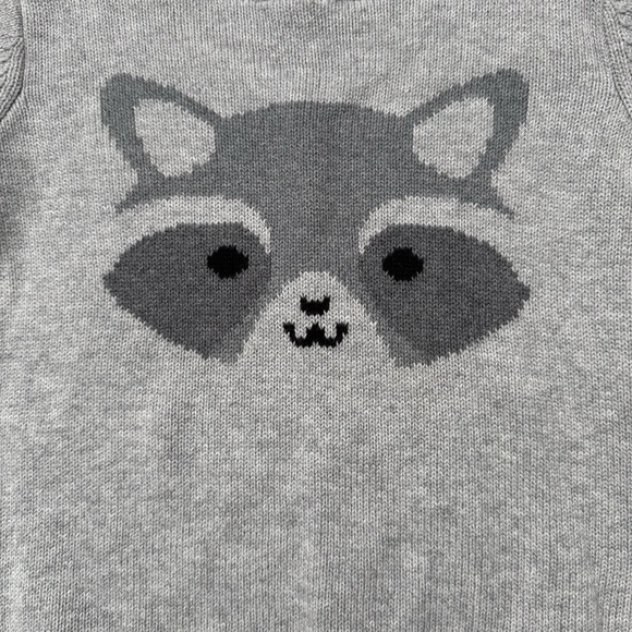 Whistle & Flute - Gray Raccoon Kids Sweater and T-Shirt Set - Picture 4 of 8